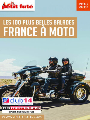 cover image of France À Moto 2018/2019 Petit Futé